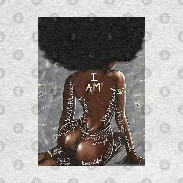 iam black poster art by aldebaren